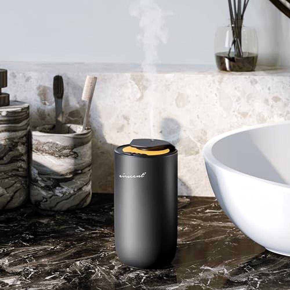 Aromatherapy Perfected: AirScent Mini Waterless Diffuser – Side View