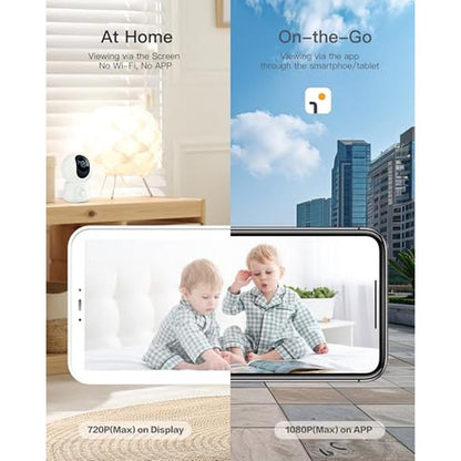 Smart Baby Camera System: ARENTI Baby Monitor 2 Cameras – Close-up Detail