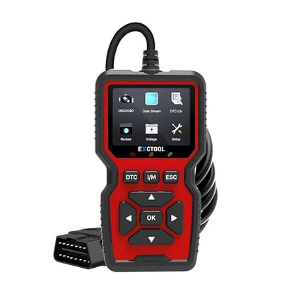 Exctool Car OBD2 Scanner Diagnostic Tool Vehicle Check – Front View