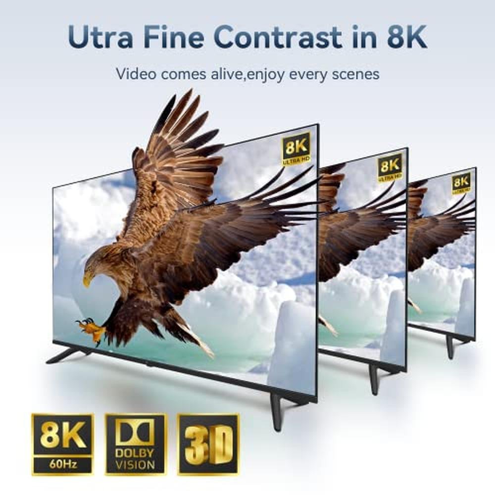 HDMI Switch 4K 120Hz: 2-Port Monitor Switch with HDMI 2.1 – Close-up Detail