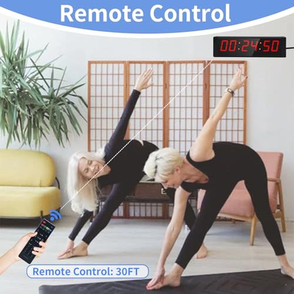 Timer Clock: Ousmile Large Stopwatch – In Use