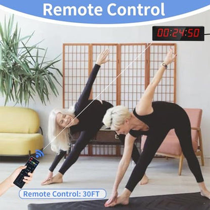 Timer Clock: Ousmile Large Stopwatch – In Use