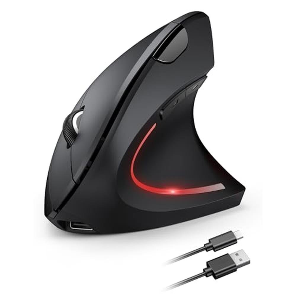 TECKNET Ergonomic Mouse Wireless – Front View