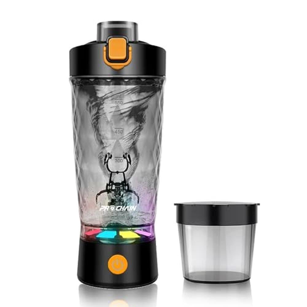 Electric Protein Shaker Bottle – Front View