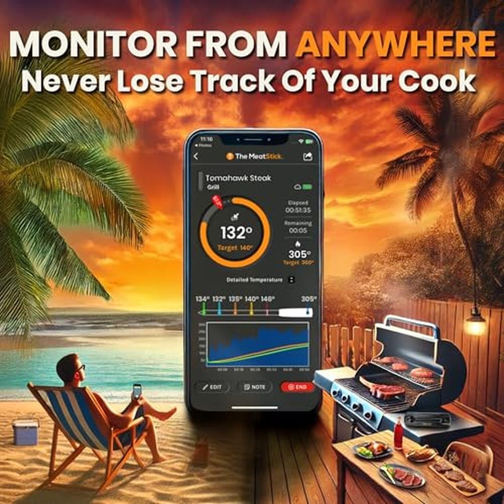 MeatStick V Wireless Meat Thermometer – Close-up Detail