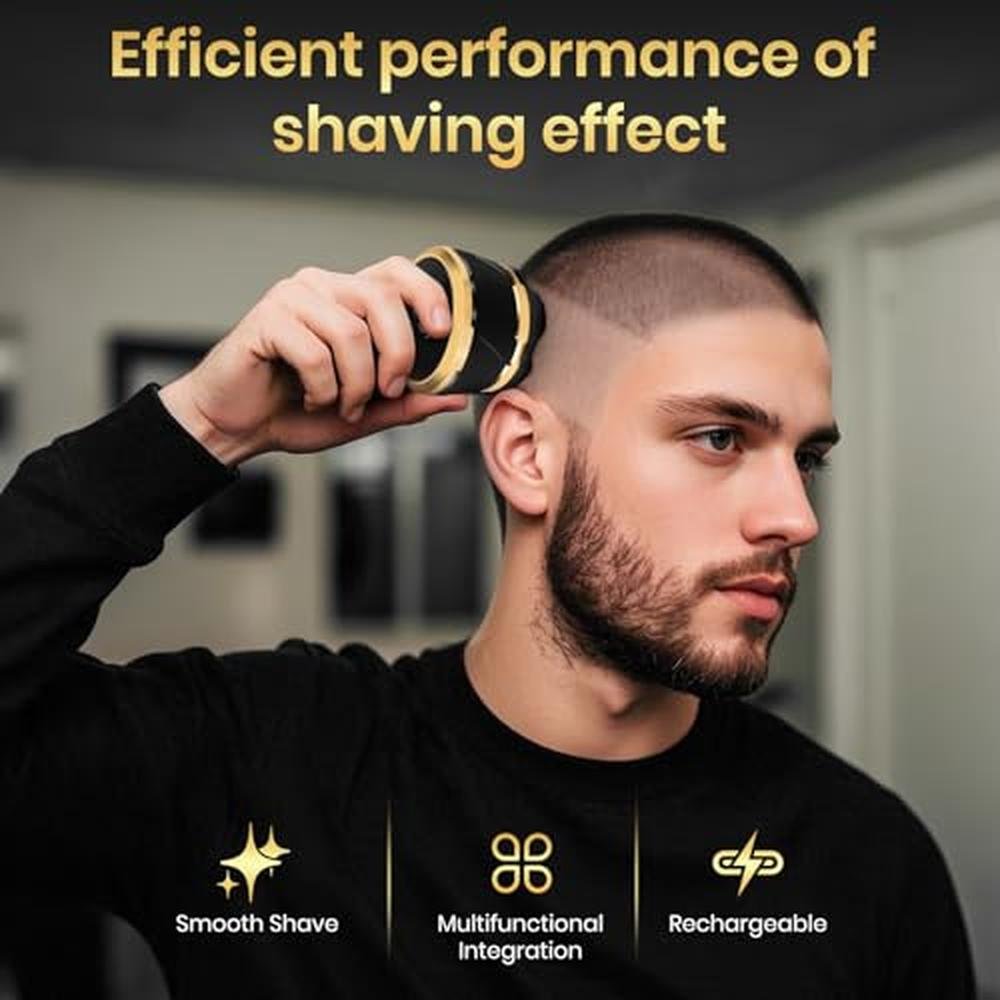 Premium Head Shavers for Bald Men – In Use