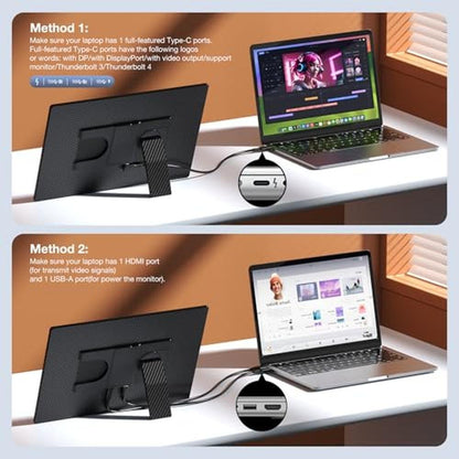Monitor Flytocca: FLYTOCCA Portable 16-inch 1200P FHD – Packaging
