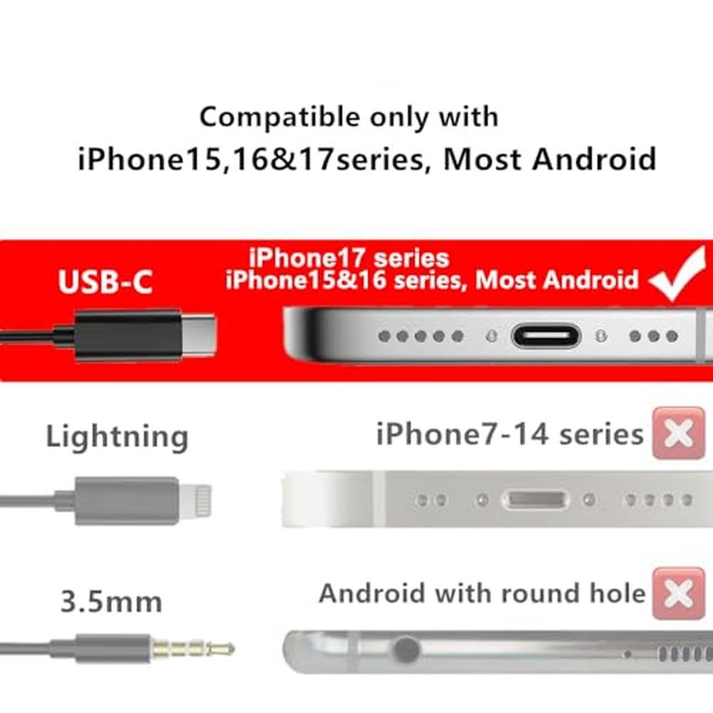 Radiation Plug: Sanxir Anti-Radiation Air Tube Headphones – Side View