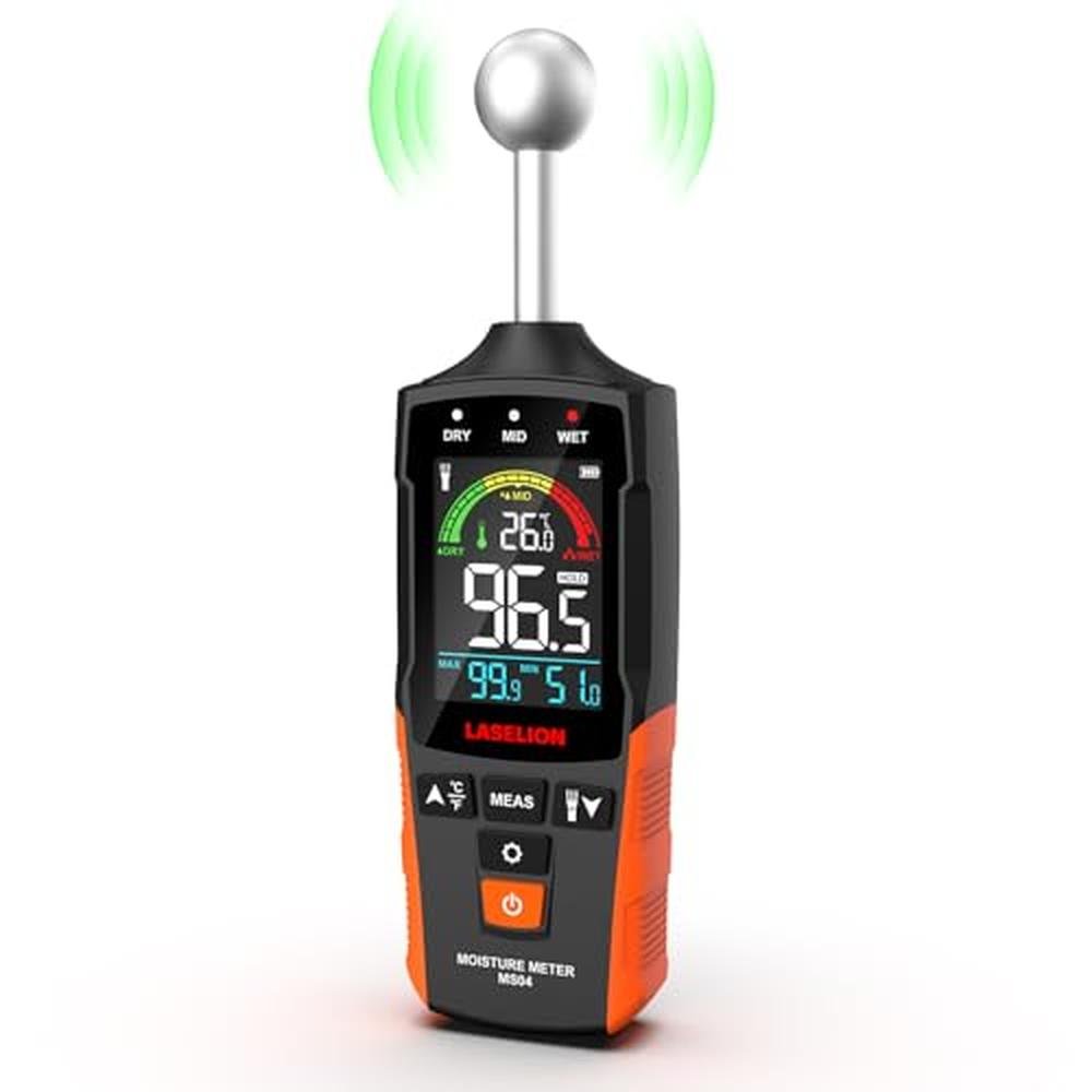 Moisture Meter: LASELION MS04 – Front View