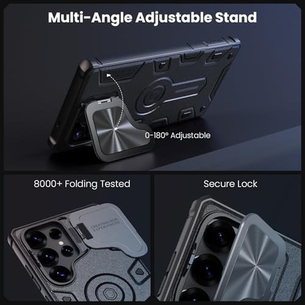 Magnetic Case: Nillkin Galaxy S25 Ultra Military-Grade Case – In Use