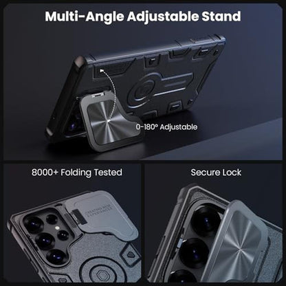 Magnetic Case: Nillkin Galaxy S25 Ultra Military-Grade Case – In Use
