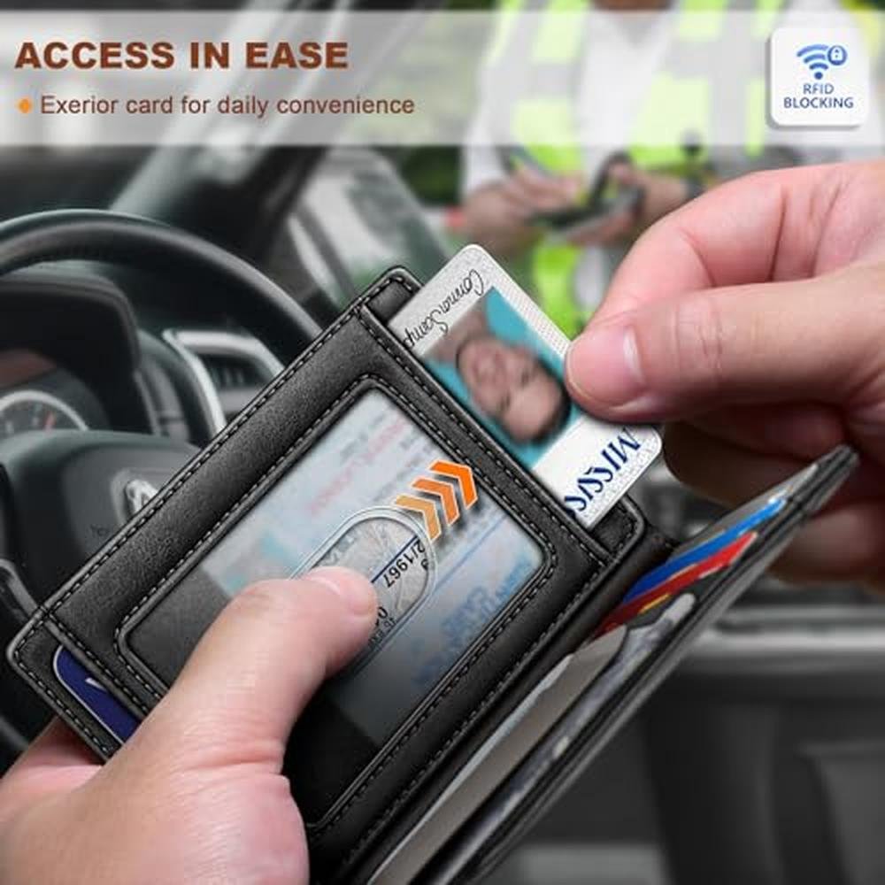 BULLIANT Men Airtag Wallet: Slim Wallet Money Clip Card – Packaging