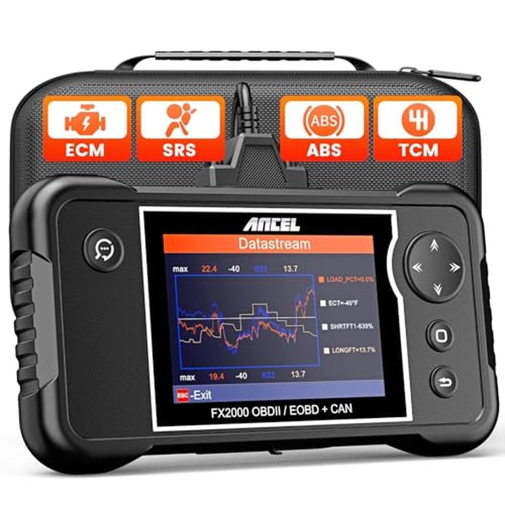 Scanner Tool: ANCEL FX2000 Plus OBD2 Diagnostic Tool with – Front View