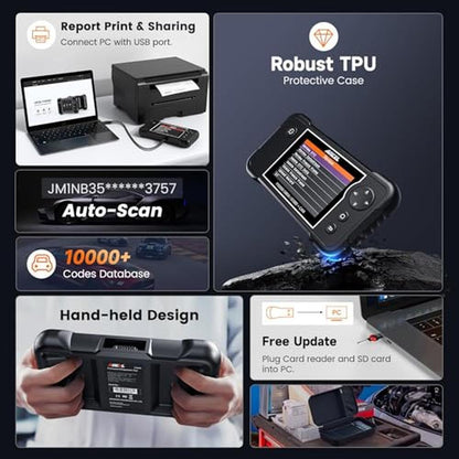Scanner Tool: ANCEL FX2000 Plus OBD2 Diagnostic Tool with – Packaging