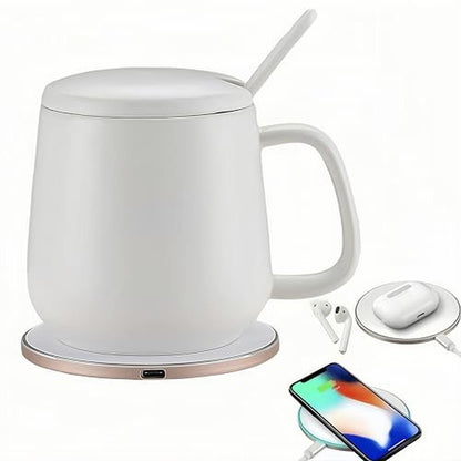 Ceramic Cetuximise Smart Mug: 13 Oz Premium Ceramic Coffee – Front View