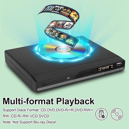 DVD Player: Premium Region-Free DVD Players for TV with – Close-up Detail
