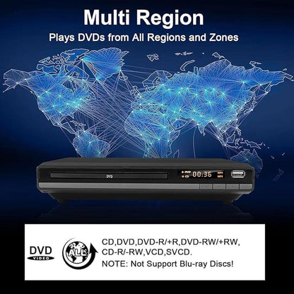 DVD Player: Premium Region-Free DVD Players for TV with – In Use