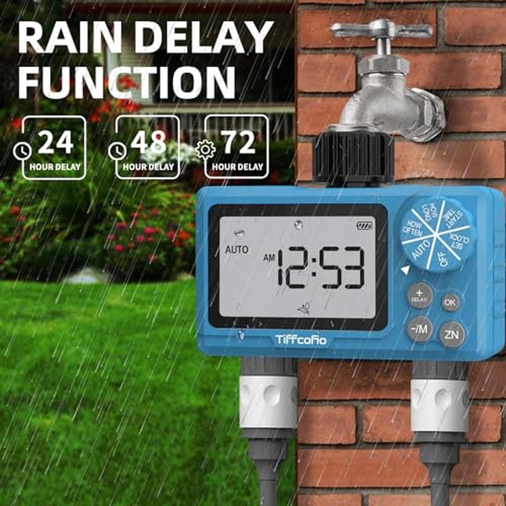 Effortless Garden Irrigation with TiFFCOFiO Sprinkler Water – In Use