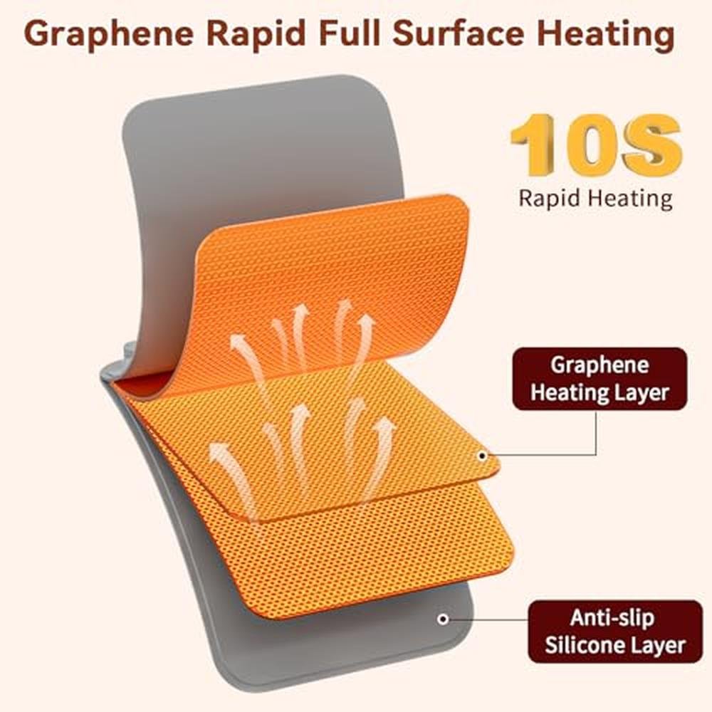 Warming Newise: Newise Upgrade Graphene Food Warming Mat – Side View