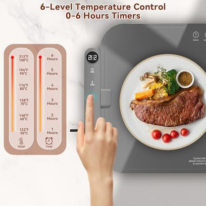 Warming Newise: Newise Upgrade Graphene Food Warming Mat – In Use