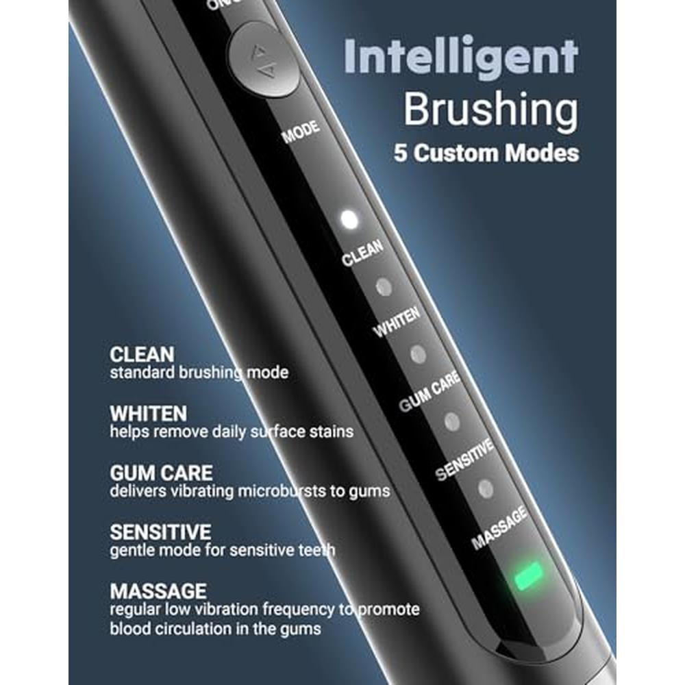Toothbrush Oral Care: FUMEIKANG Water Flosser & Electric – In Use