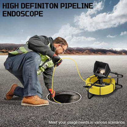 Action Camera 30m: Sewer Camera 100ft/30M 4.3 Pipe Drain – Packaging