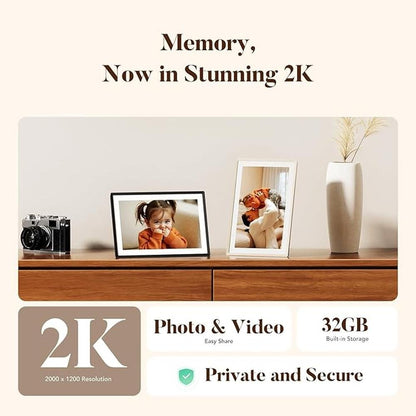 Pexar Frame: Lexar Digital Picture Frame 2K Resolution – Side View