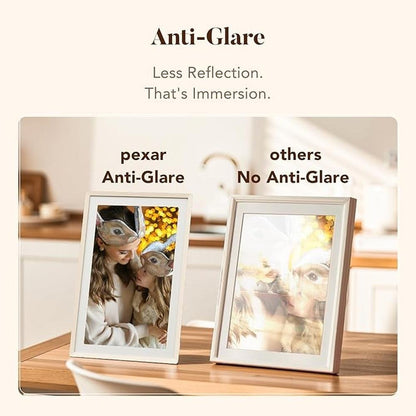 Pexar Frame: Lexar Digital Picture Frame 2K Resolution – Close-up Detail