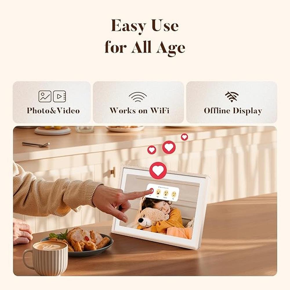 Pexar Frame: Lexar Digital Picture Frame 2K Resolution – In Use