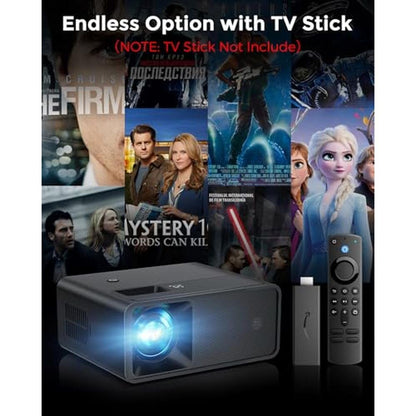 Projector CiBest: CiBest Mini Projector 2025 Upgraded Full – Close-up Detail