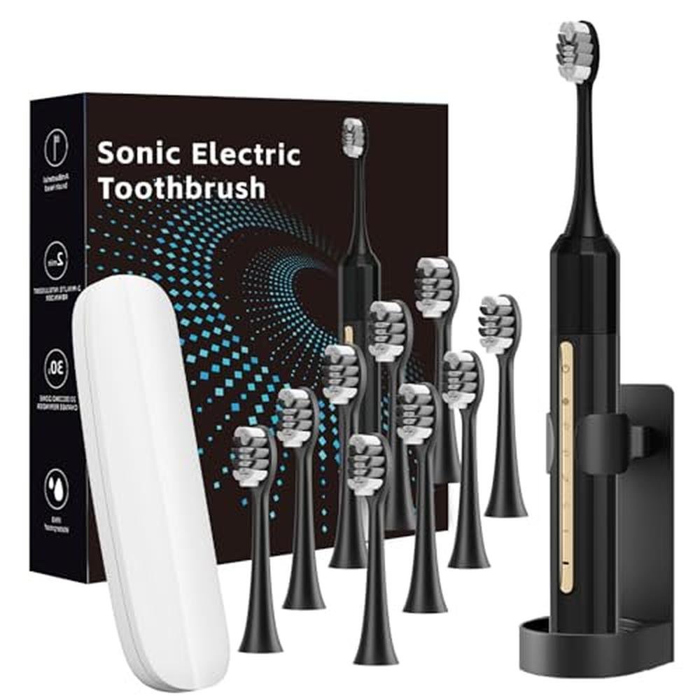 Electric Toothbrush: Lumivoid Sonic Electric Toothbrush – Front View