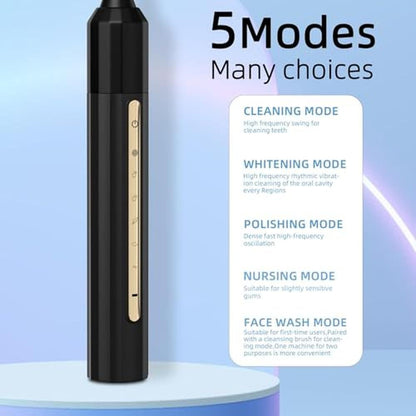 Electric Toothbrush: Lumivoid Sonic Electric Toothbrush – In Use