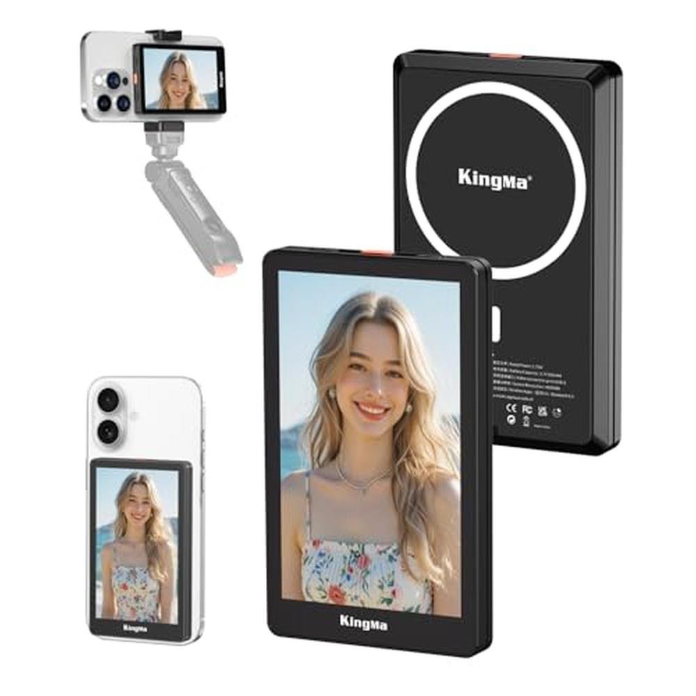 Premium-grade Vlog Monitor for iPhone and Android – Front View