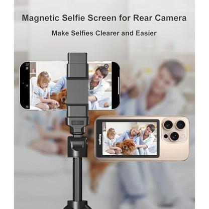 Premium-grade Vlog Monitor for iPhone and Android – Side View