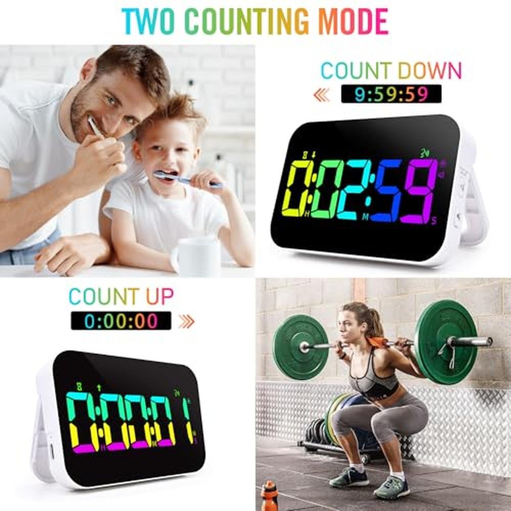 Timer TXL: Digital Kitchen Timer – Side View