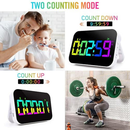 Timer TXL: Digital Kitchen Timer – Side View