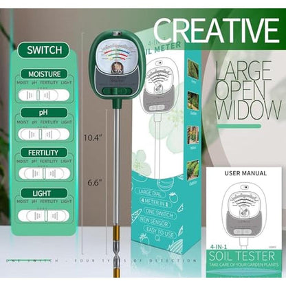 Premium Soil Testing Solution – Side View