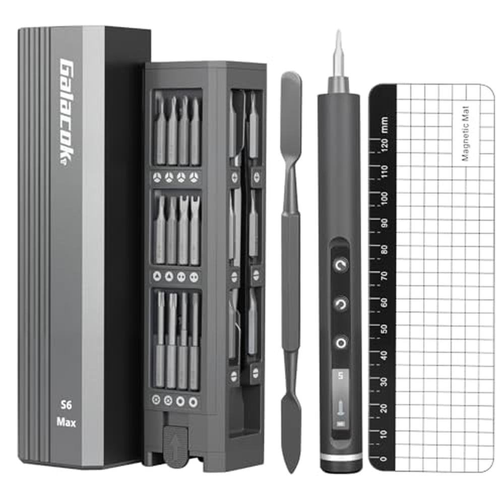 Screwdriver Electric: 3.7V Precision Screwdriver Set – Front View