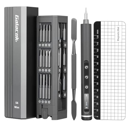 Screwdriver Electric: 3.7V Precision Screwdriver Set – Front View