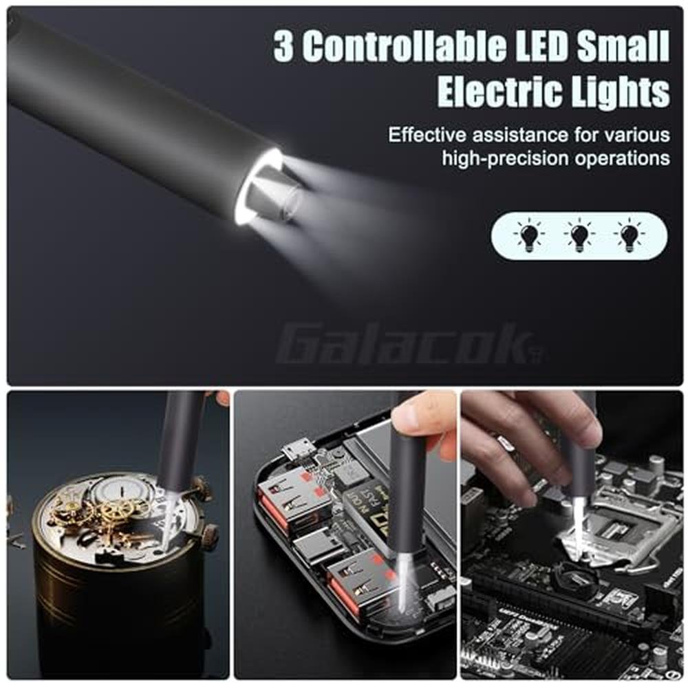 Screwdriver Electric: 3.7V Precision Screwdriver Set – In Use