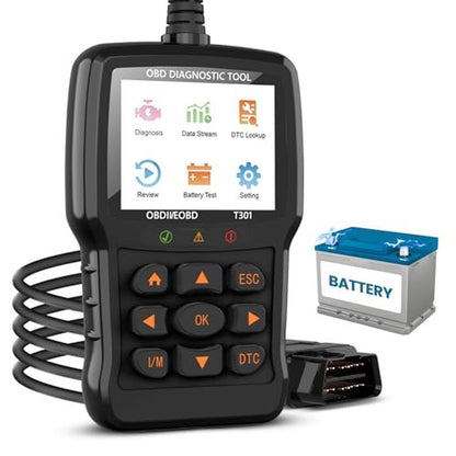 OBD2 Mode: Beaspire OBD2 Scanner Diagnostic Tool – Front View