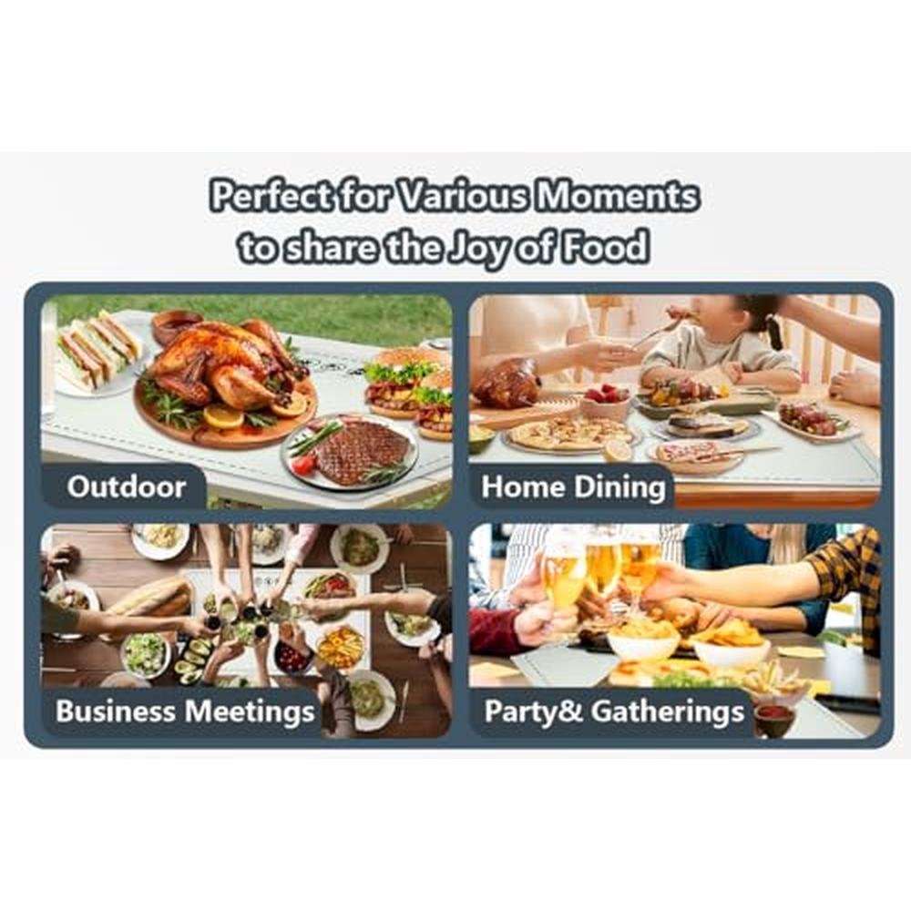 Food Warming: Electric Food Warming Mat 24x16in – Close-up Detail