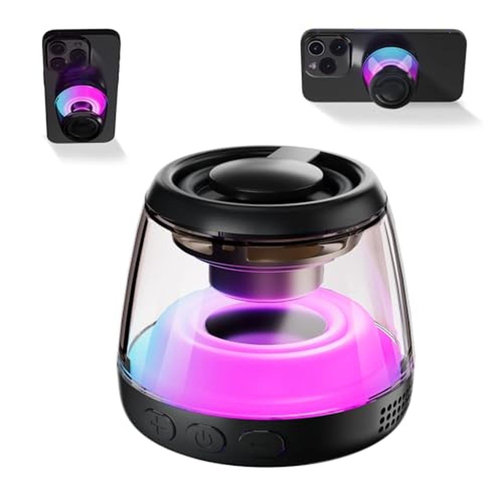 Bluetooth Speaker: AIPIDMAGA Magnetic Wireless Induction – Front View
