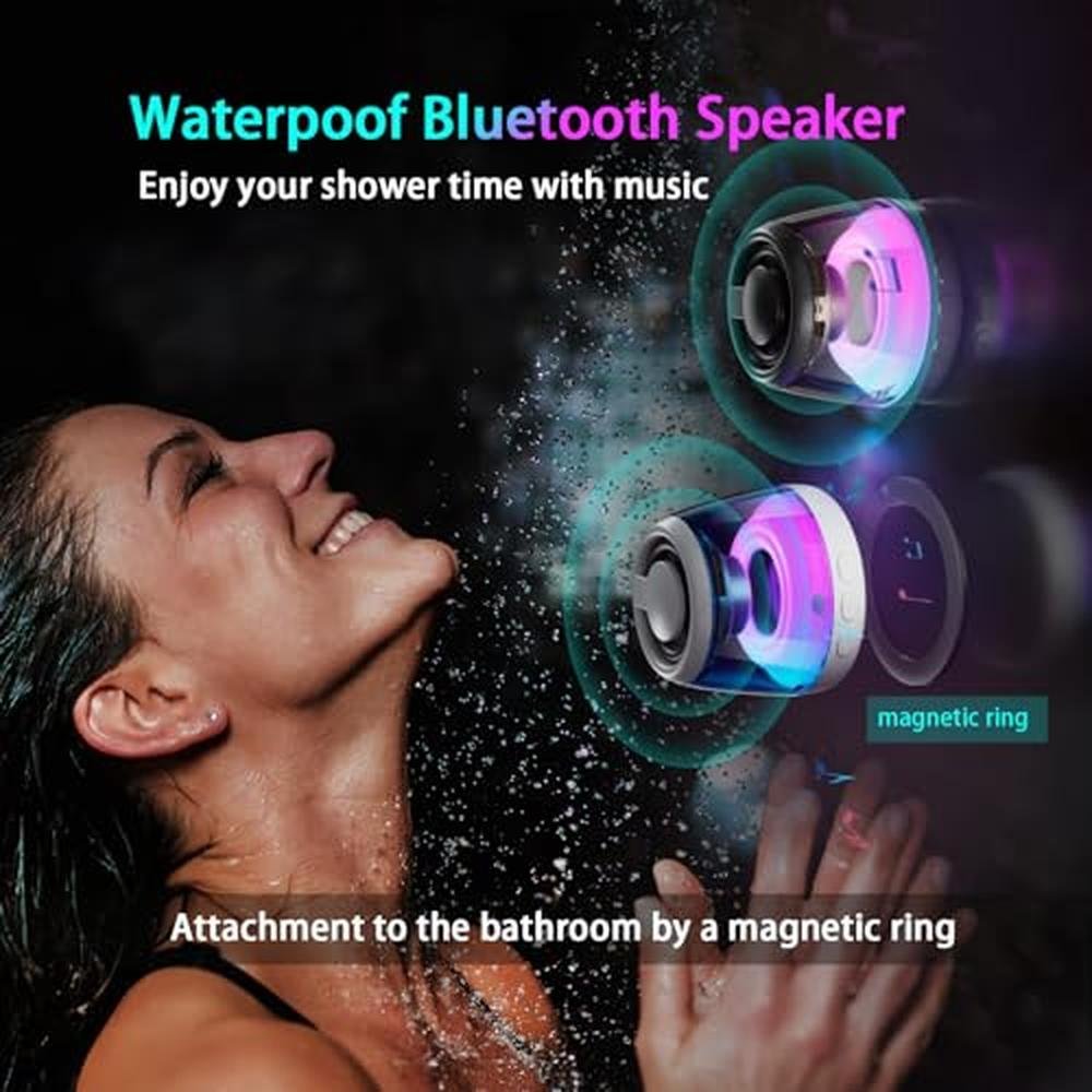 Bluetooth Speaker: AIPIDMAGA Magnetic Wireless Induction – Close-up Detail