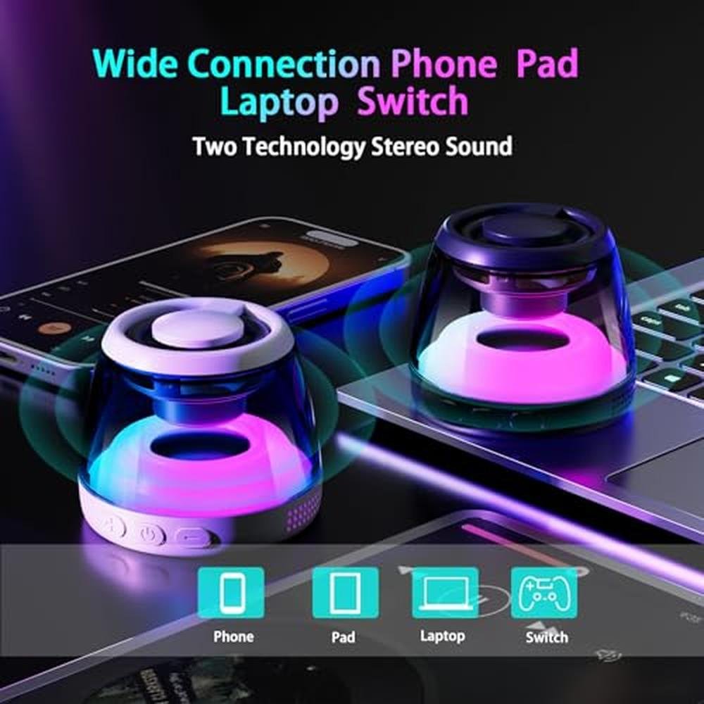 Bluetooth Speaker: Aipidmaga Two Magnetic Waterproof Speaker – In Use