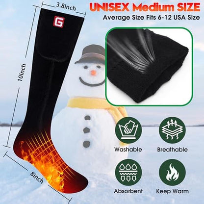 Heated Socks for Men and Women – Packaging