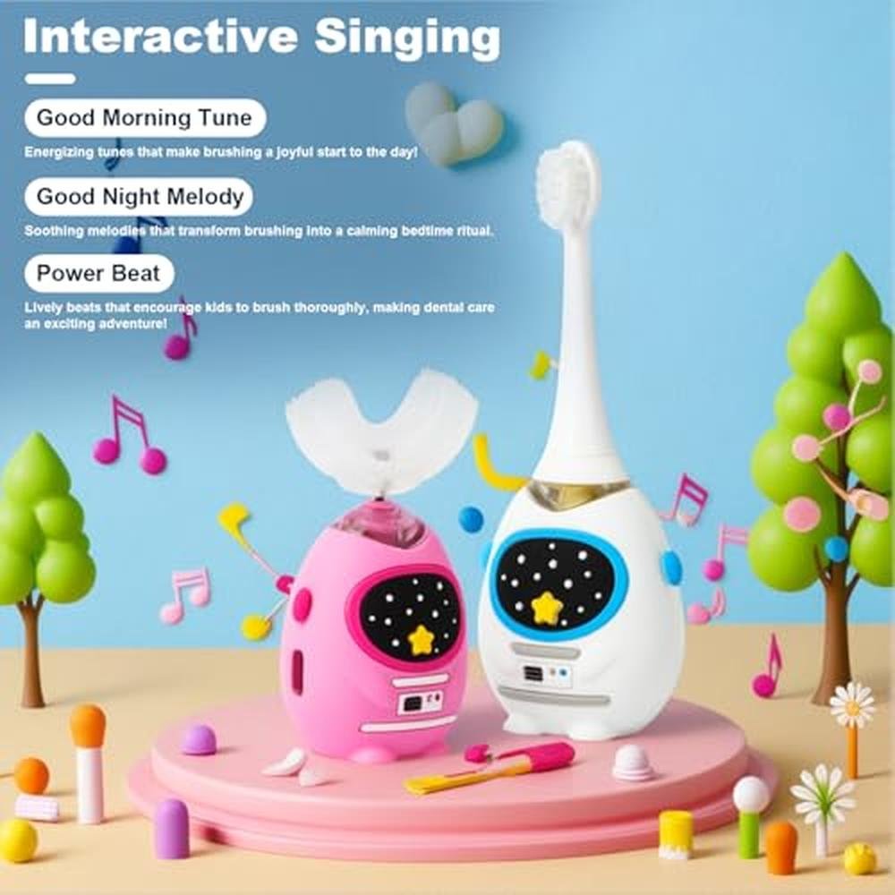 Premium Kids Electric Toothbrush – Side View