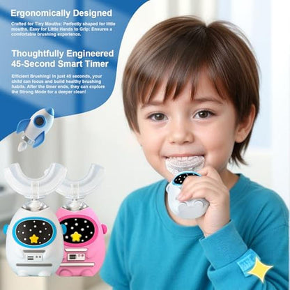 Premium Kids Electric Toothbrush – Close-up Detail