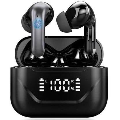 Electric Whale: A17 Pro 3-in-1 Real Time Translator Earbuds – Front View