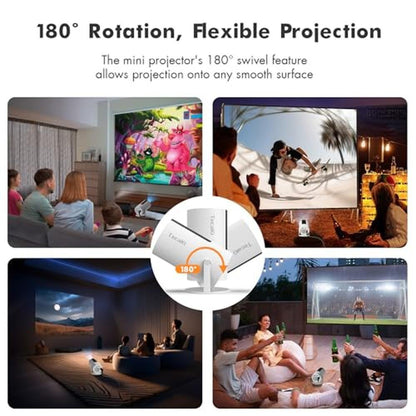 Projector Netflix: Tecaki Mini Portable Smart Projector – Packaging